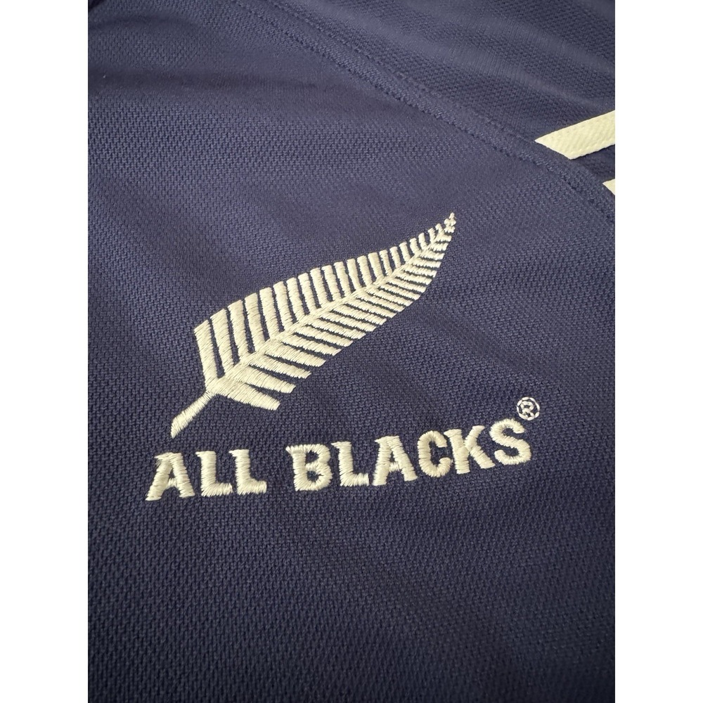 New Zealand All Blacks Rugby Union Shirt Jersey Polo Adidas Mens XXL‎ - Picture 5 of 8